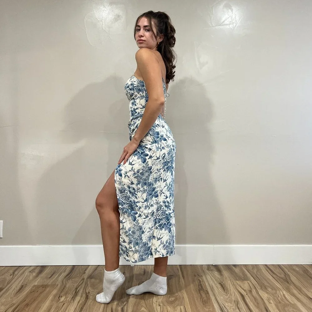 Reformation Kourtney Dress | Pompadour 🎉SALE🎀 NEW - Picture 4 of 16